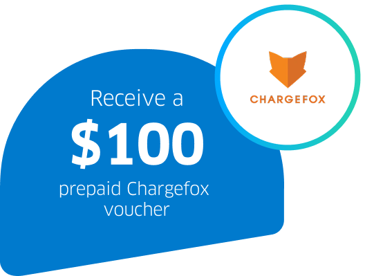 Receive a $100 prepaid Chargefox voucher