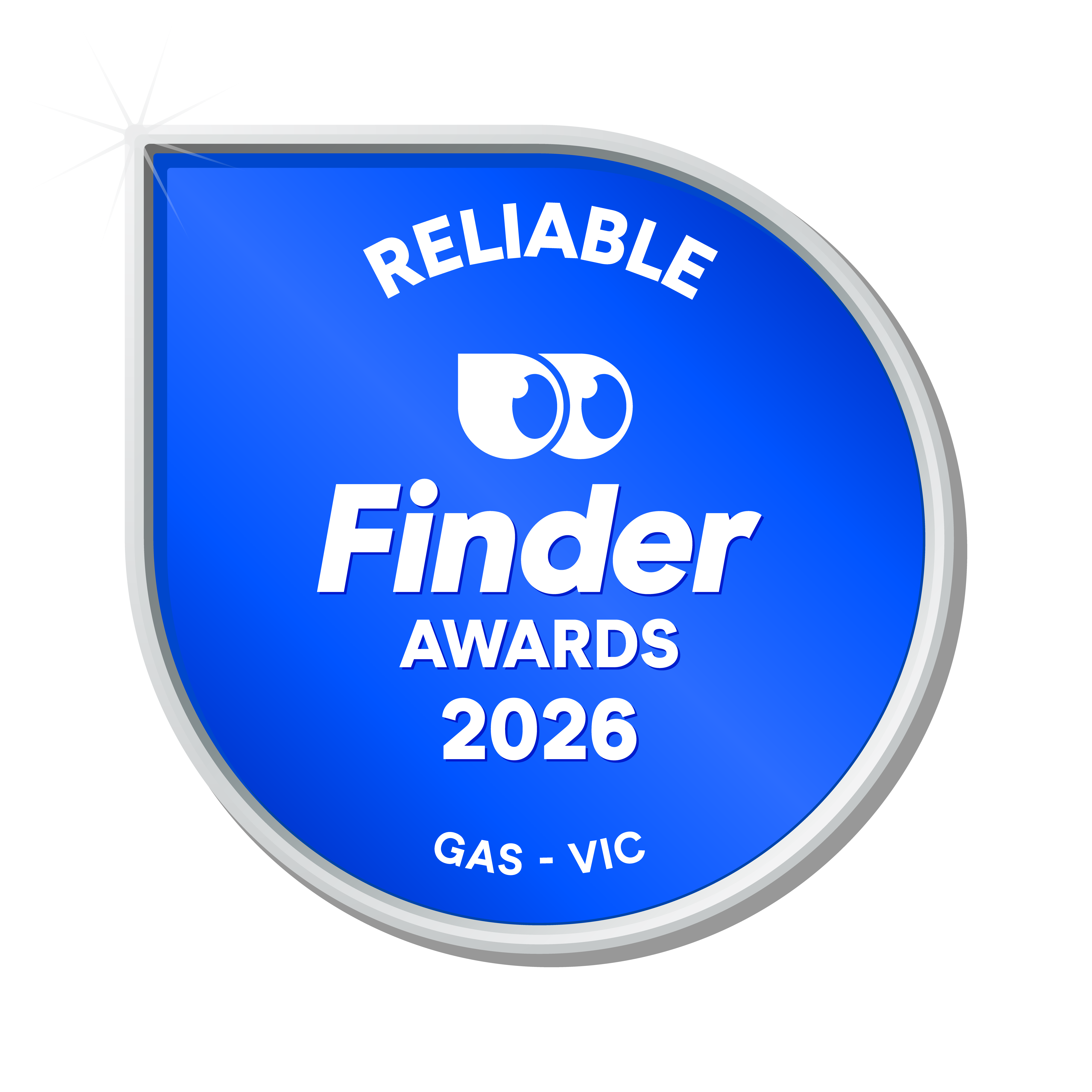 Reliable - Finder Awards 2026 - Gas VIC