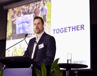 Shannon Hyde speaking