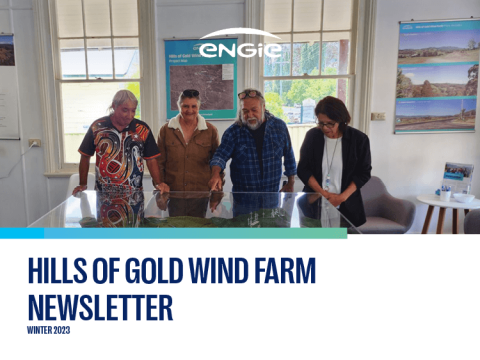 Hills of Gold Wind Farm Winter Newsletter 2023